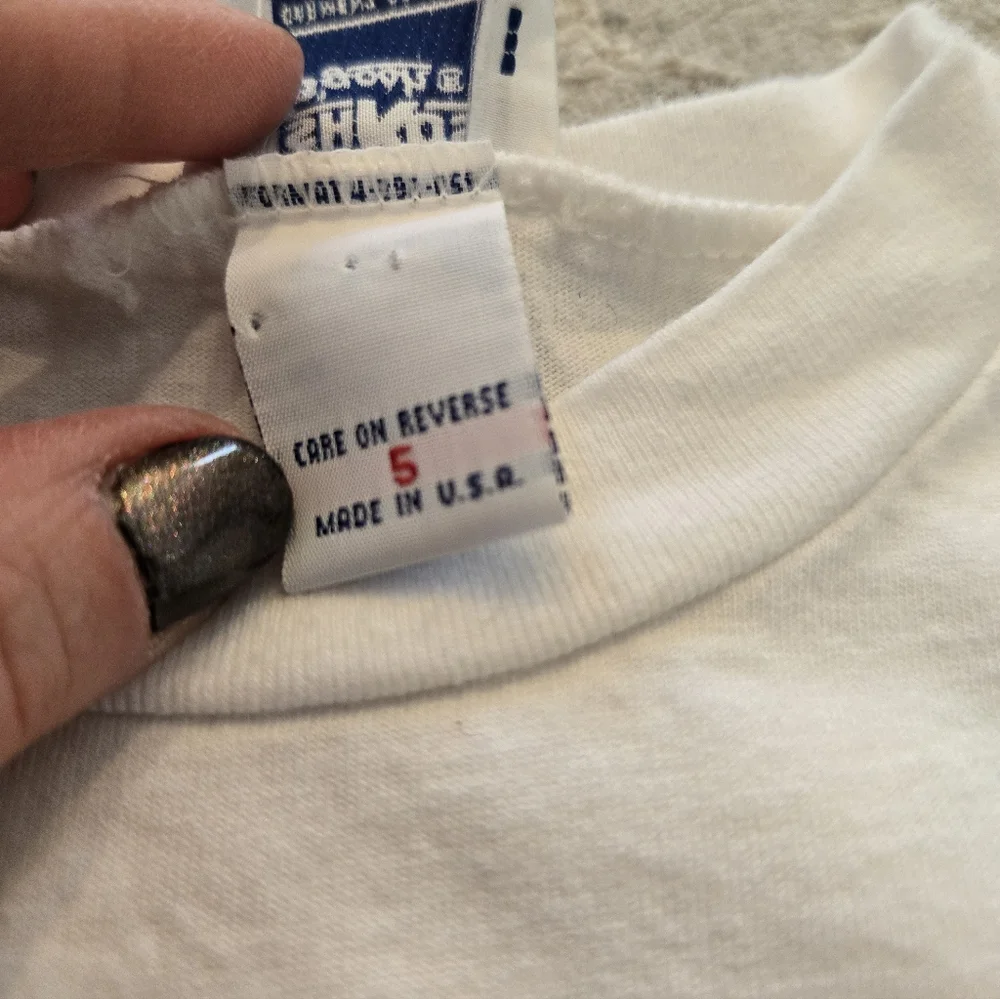OshKosh B'gosh Vintage Y2k White Long Sleeved T Shirt